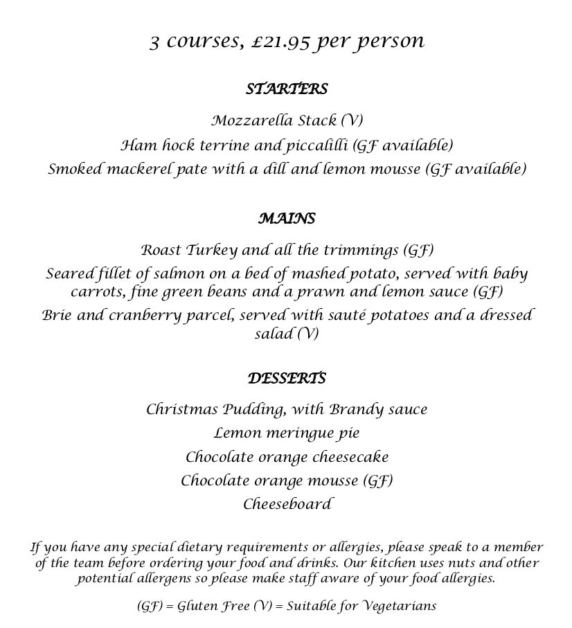 Christmas at the Fox | The Fox Inn Corfe Castle