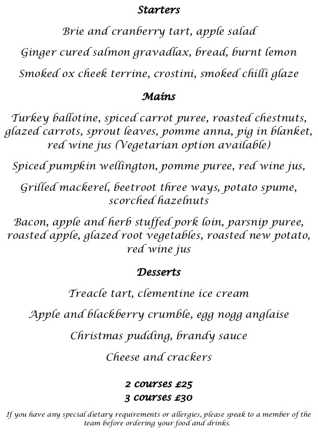 Christmas at the Fox | The Fox Inn Corfe Castle